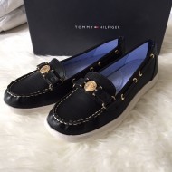 Tommy Hilfiger for Women Lhani Boat Shoes in black multi